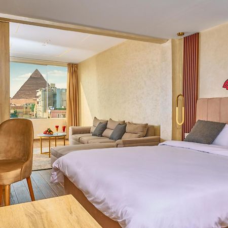 Hotel Cleopatra Tower Pyramid View Kafret el-Gabal Exterior foto